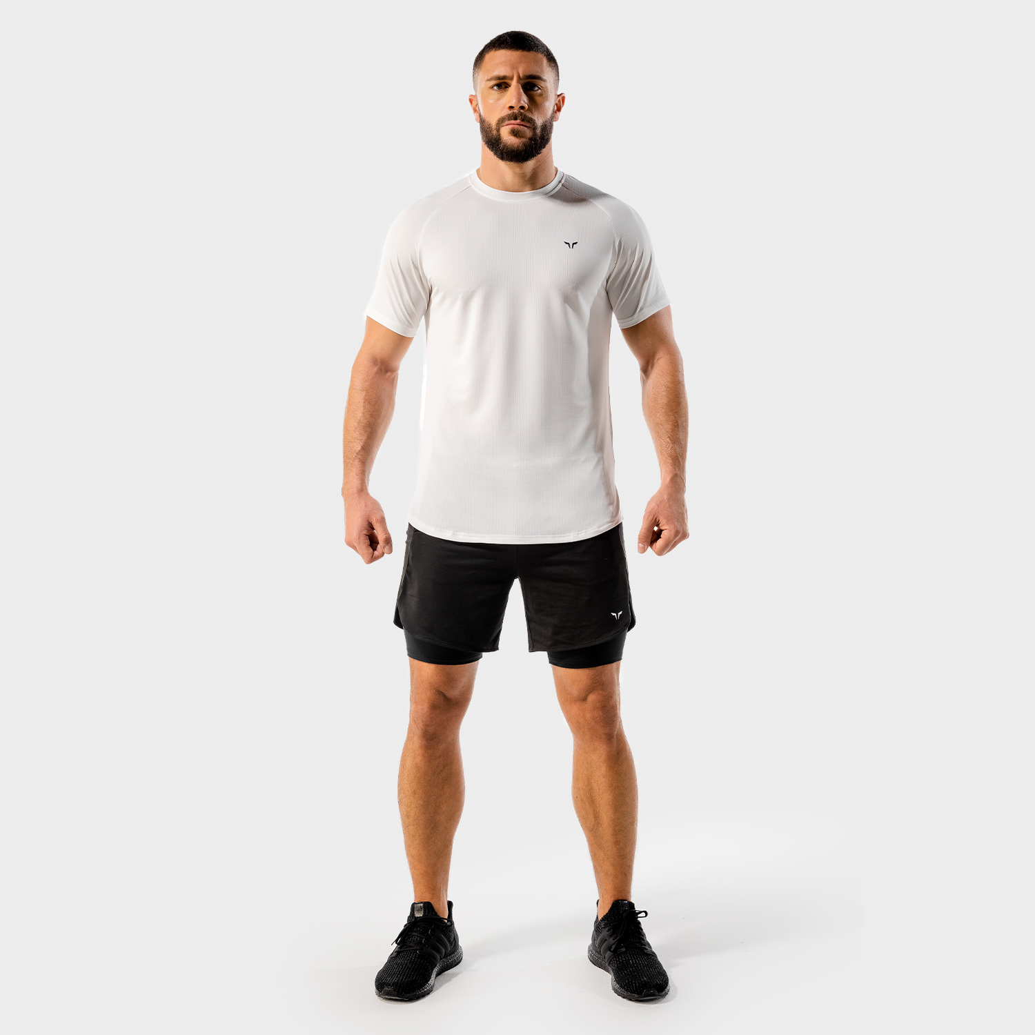 CORE MESH TEE - WHITE